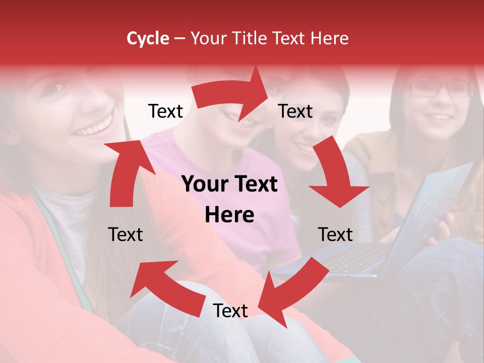 Expression Education Friends PowerPoint Template