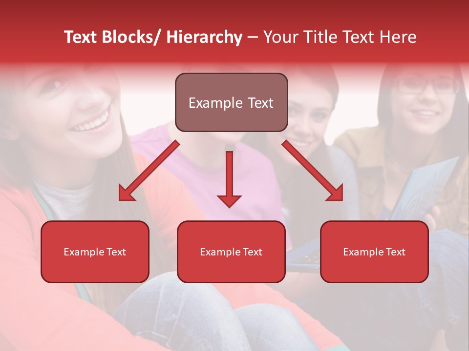 Expression Education Friends PowerPoint Template