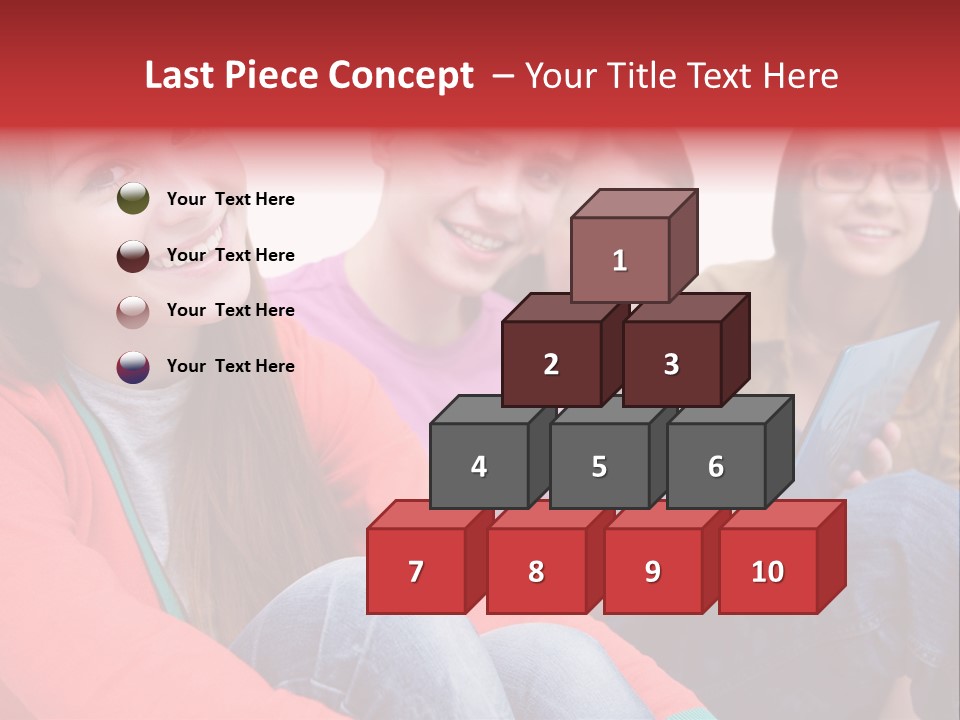 Expression Education Friends PowerPoint Template