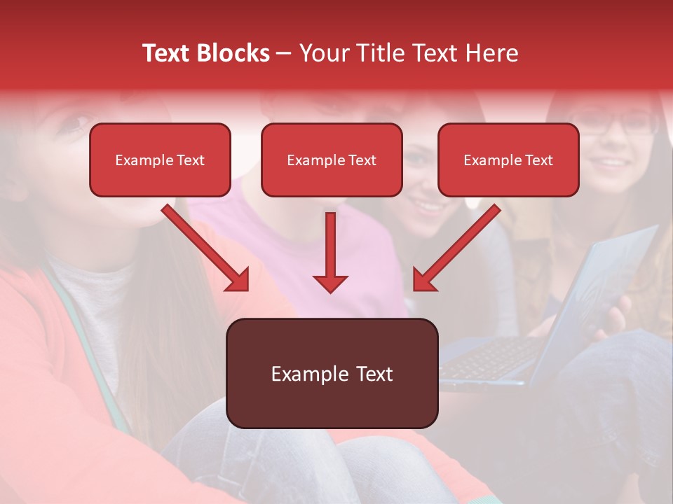 Expression Education Friends PowerPoint Template