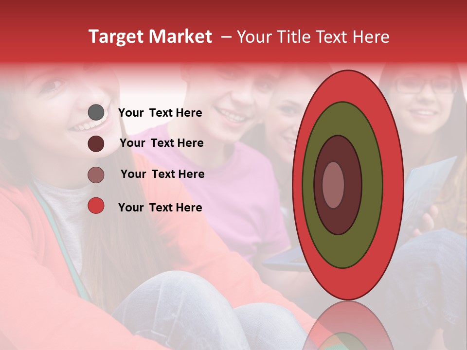 Expression Education Friends PowerPoint Template