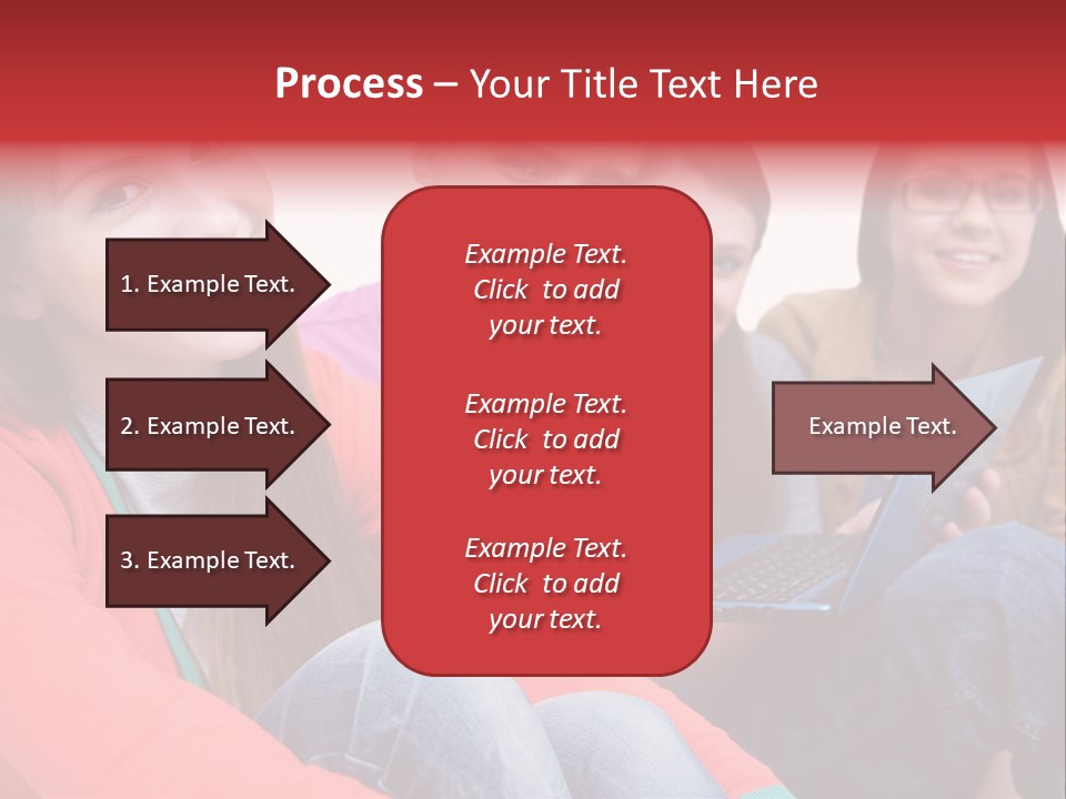 Expression Education Friends PowerPoint Template