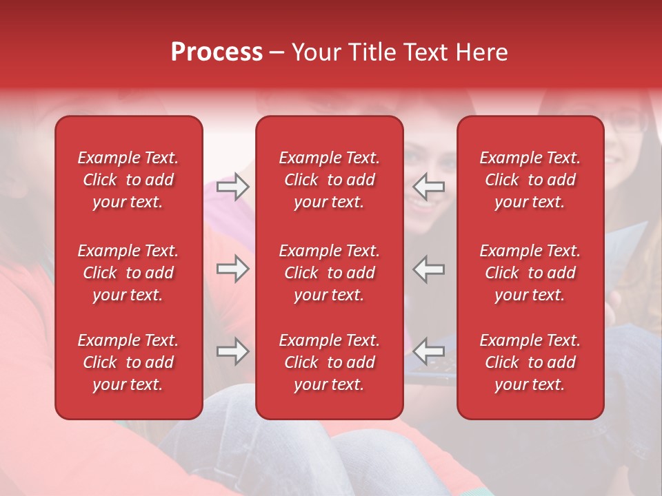 Expression Education Friends PowerPoint Template
