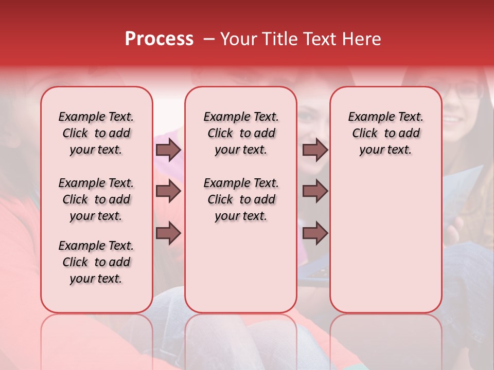 Expression Education Friends PowerPoint Template
