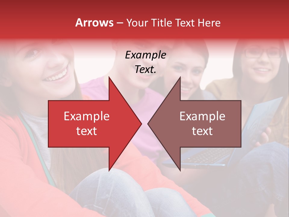 Expression Education Friends PowerPoint Template
