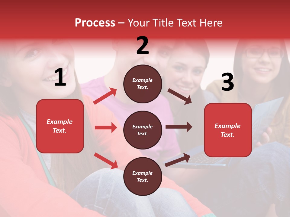 Expression Education Friends PowerPoint Template