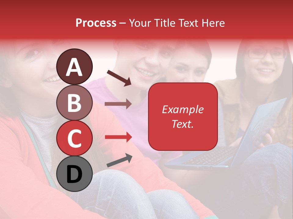 Expression Education Friends PowerPoint Template