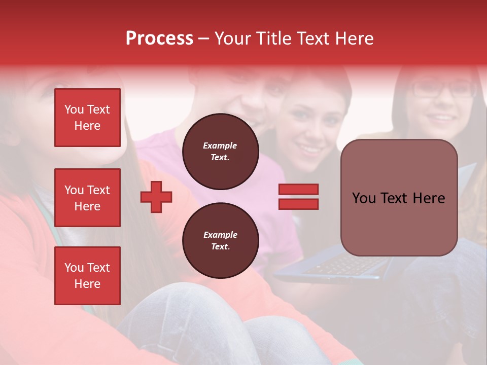 Expression Education Friends PowerPoint Template