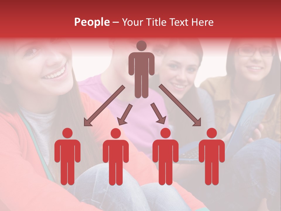 Expression Education Friends PowerPoint Template