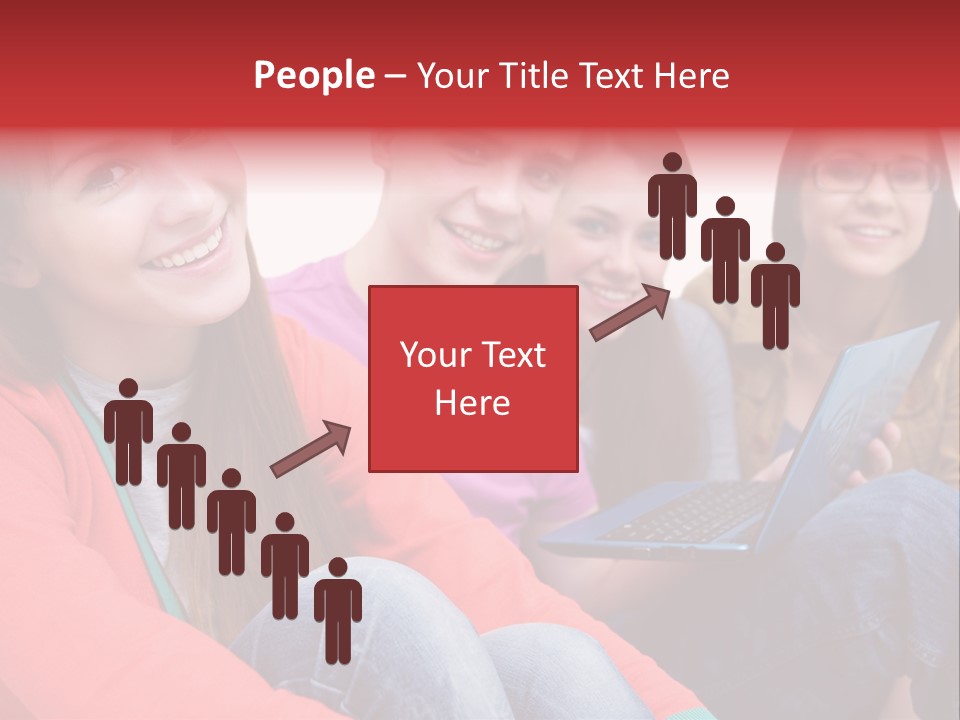 Expression Education Friends PowerPoint Template