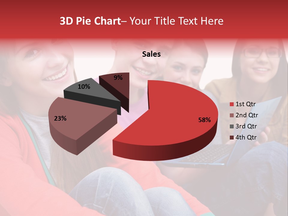 Expression Education Friends PowerPoint Template
