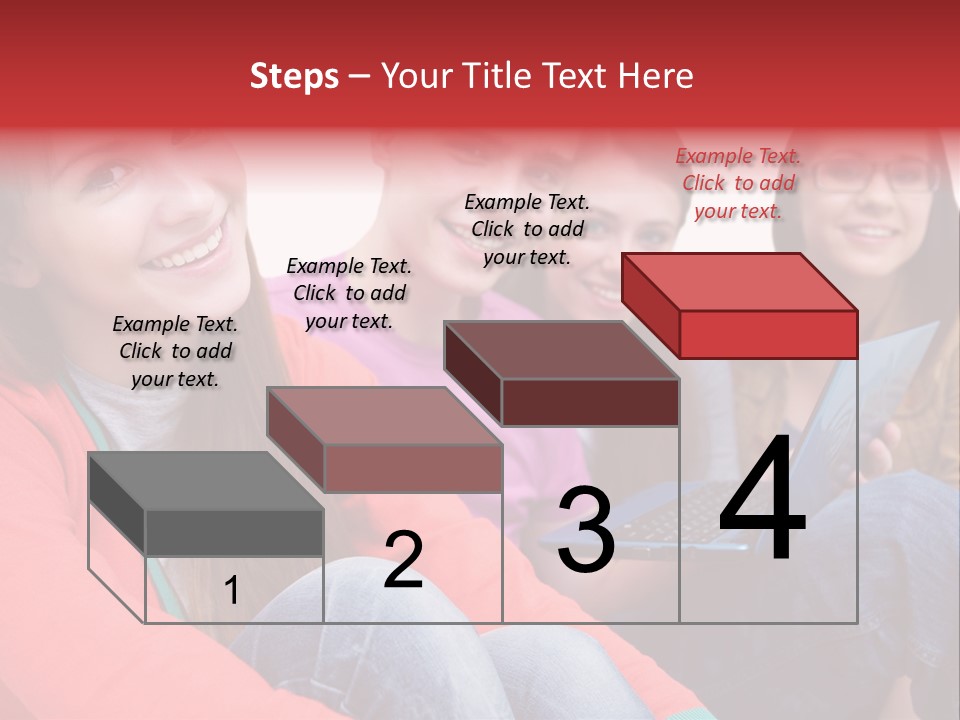 Expression Education Friends PowerPoint Template