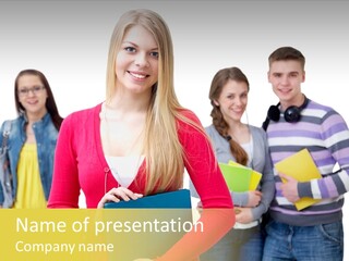 Adult Joy Happy PowerPoint Template