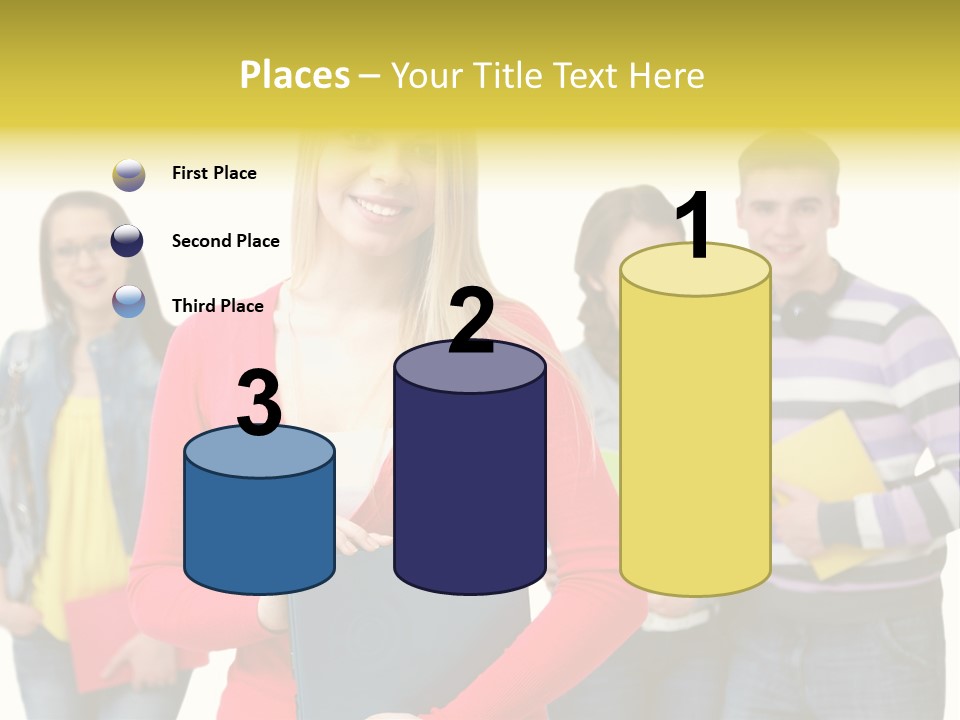 Adult Joy Happy PowerPoint Template