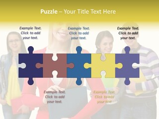 Adult Joy Happy PowerPoint Template