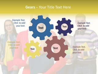 Adult Joy Happy PowerPoint Template