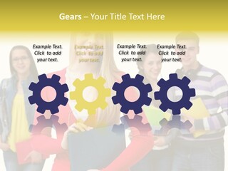 Adult Joy Happy PowerPoint Template