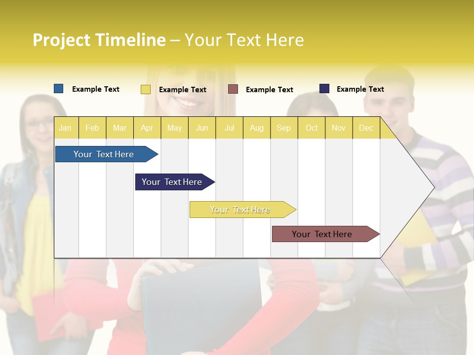 Adult Joy Happy PowerPoint Template