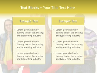 Adult Joy Happy PowerPoint Template