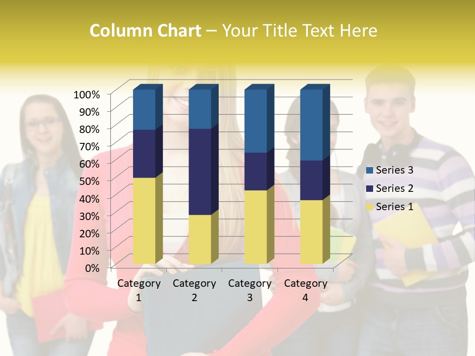 Adult Joy Happy PowerPoint Template