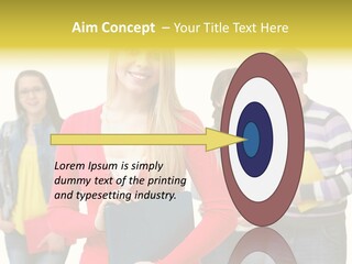 Adult Joy Happy PowerPoint Template