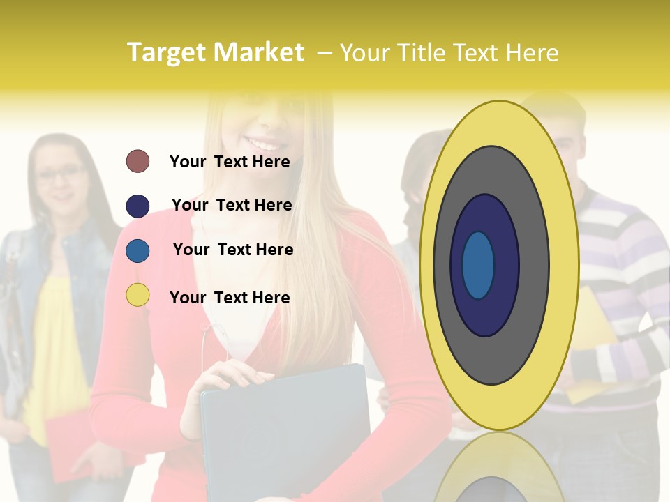 Adult Joy Happy PowerPoint Template