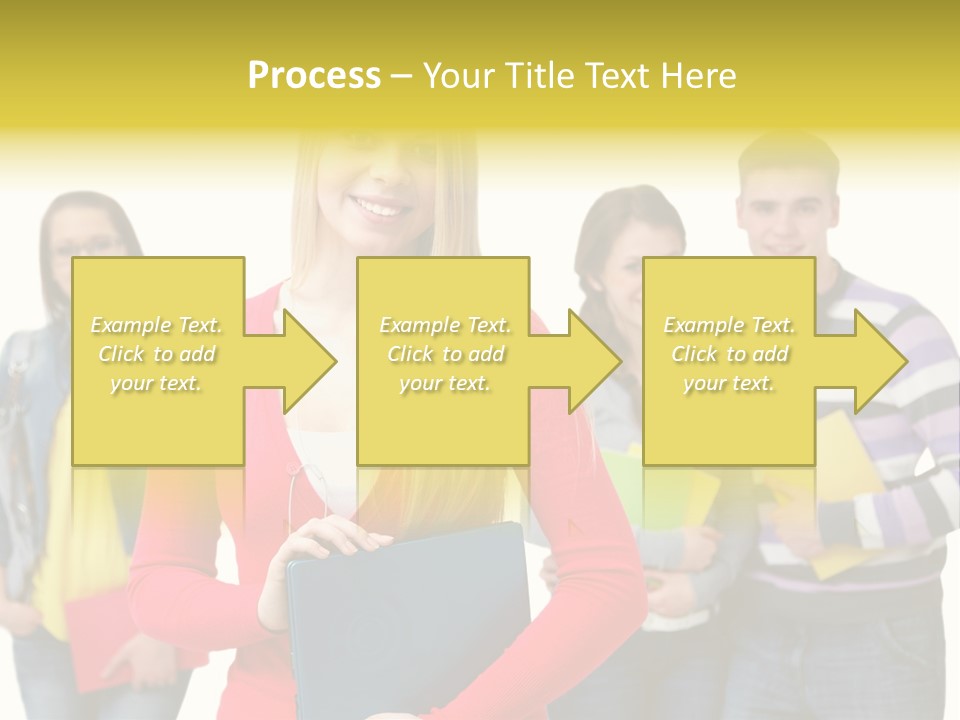 Adult Joy Happy PowerPoint Template