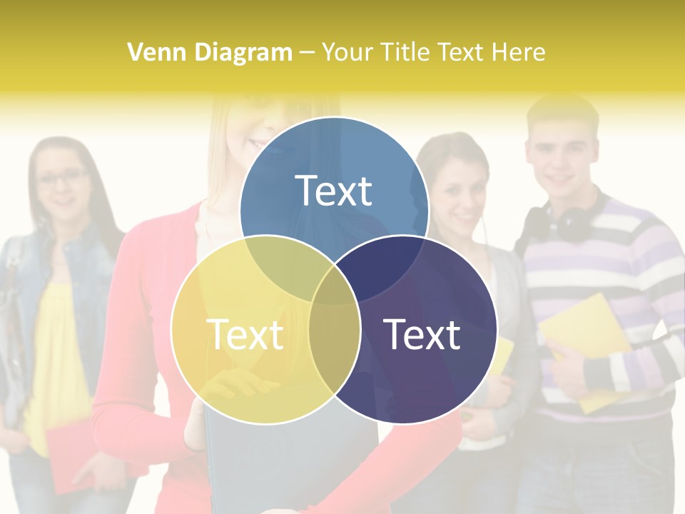 Adult Joy Happy PowerPoint Template