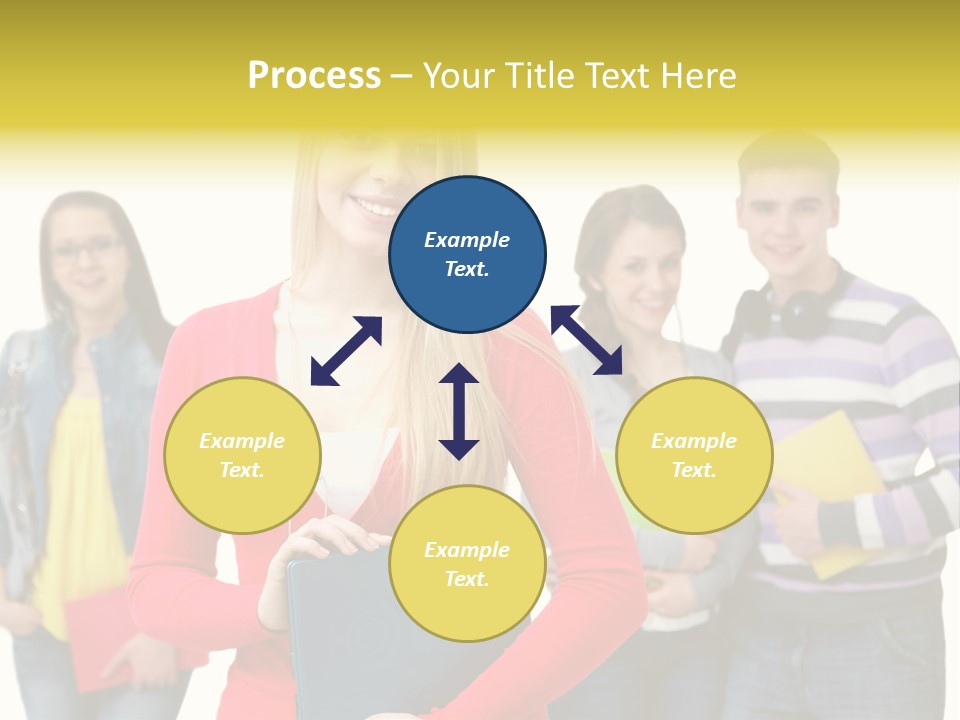 Adult Joy Happy PowerPoint Template