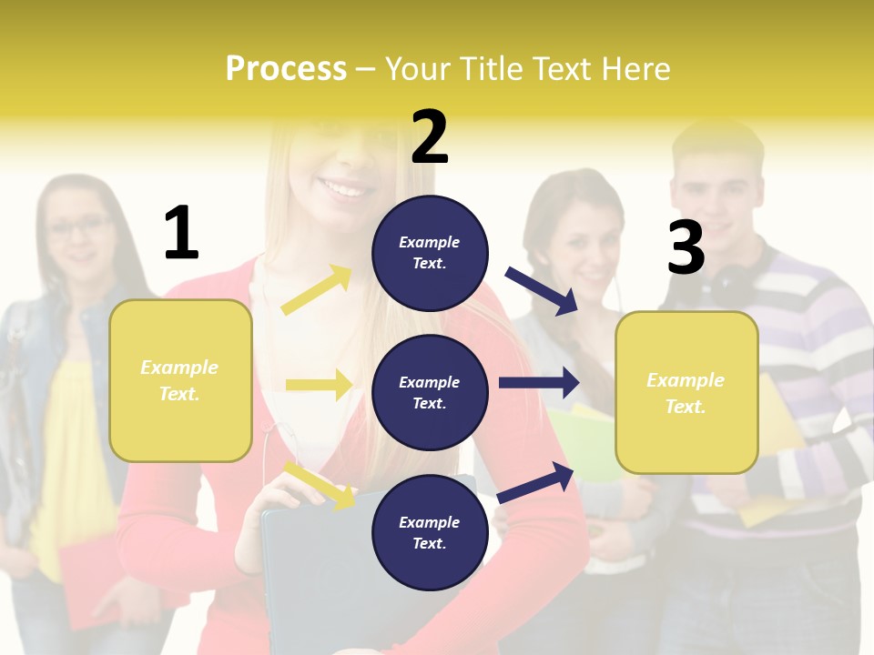 Adult Joy Happy PowerPoint Template