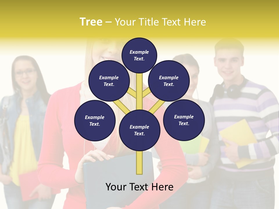 Adult Joy Happy PowerPoint Template