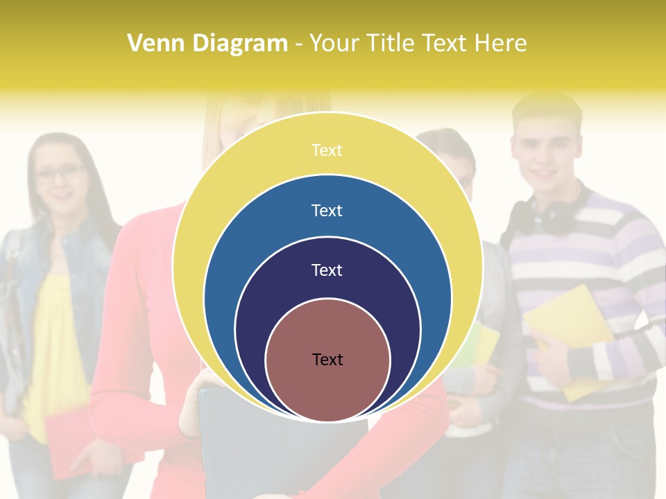 Adult Joy Happy PowerPoint Template