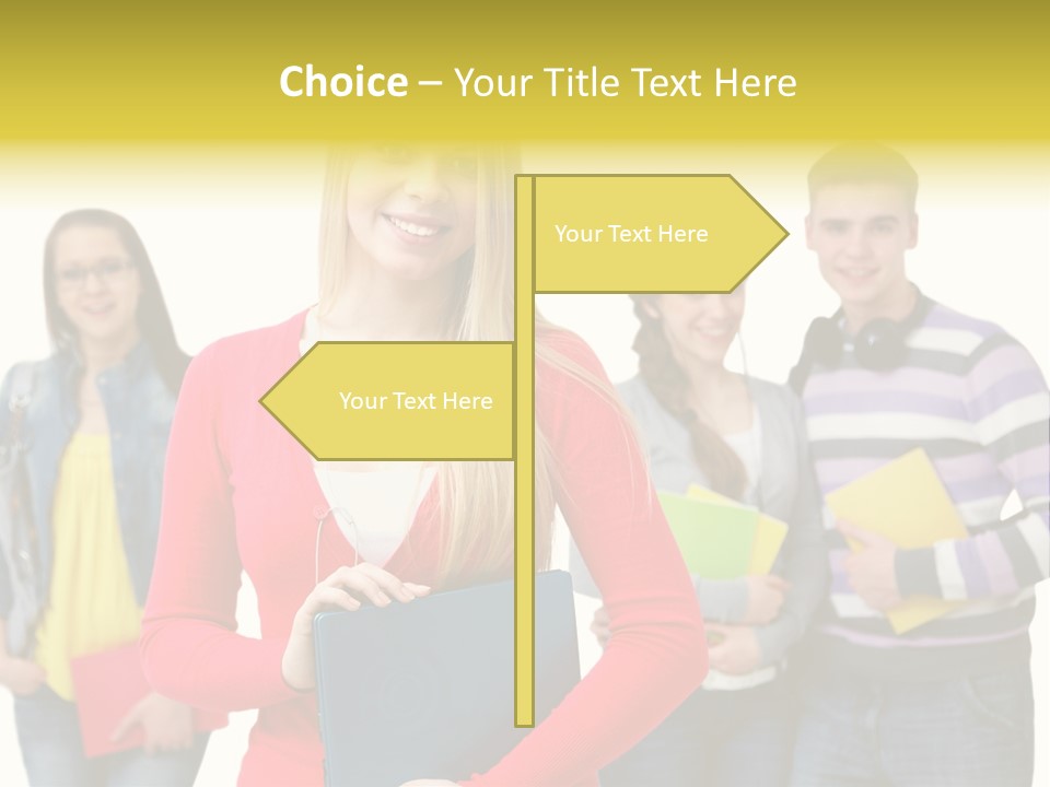 Adult Joy Happy PowerPoint Template