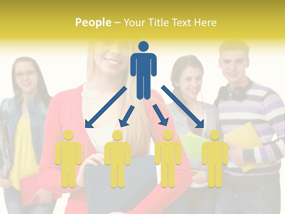 Adult Joy Happy PowerPoint Template
