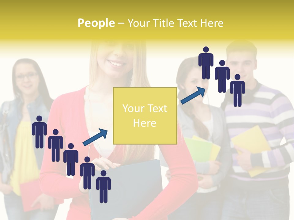 Adult Joy Happy PowerPoint Template