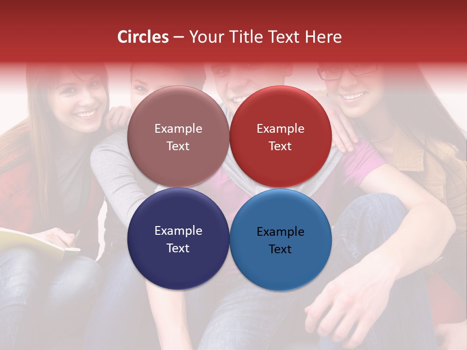 Years Refreshment Caucasian PowerPoint Template