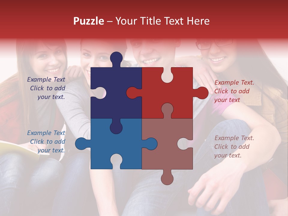 Years Refreshment Caucasian PowerPoint Template