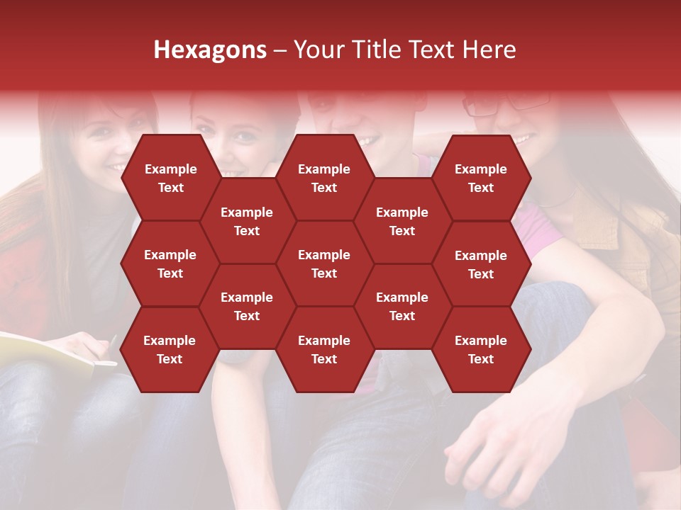 Years Refreshment Caucasian PowerPoint Template