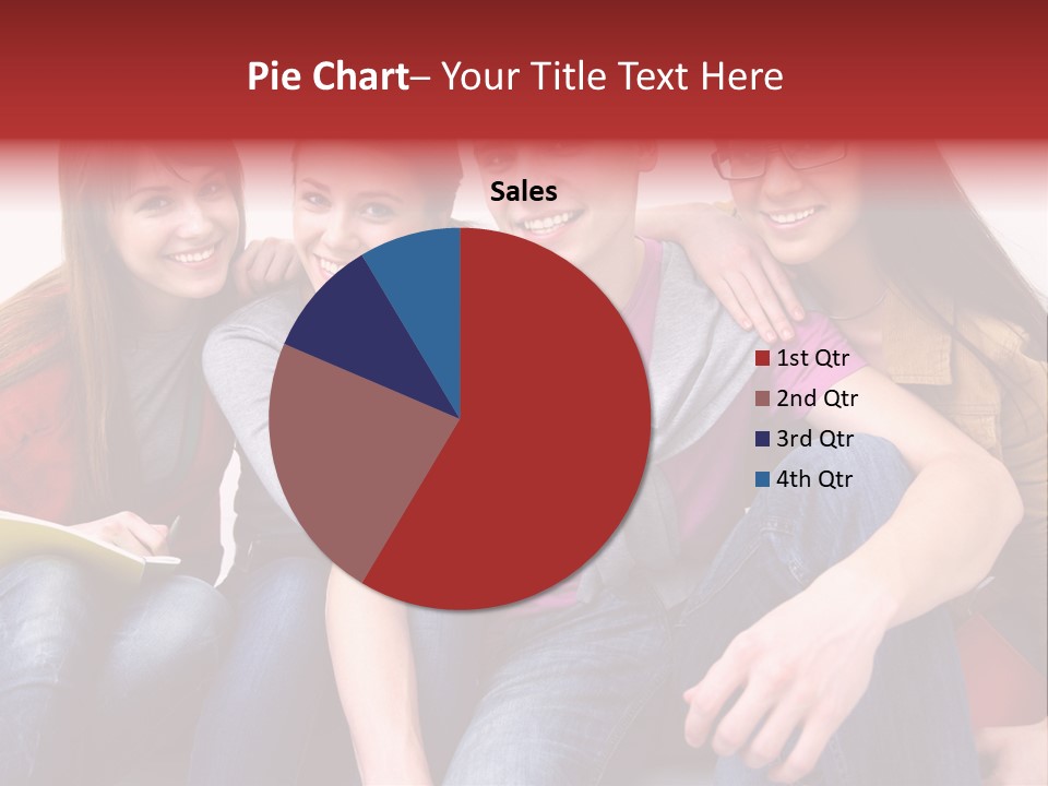 Years Refreshment Caucasian PowerPoint Template