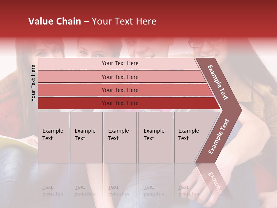 Years Refreshment Caucasian PowerPoint Template