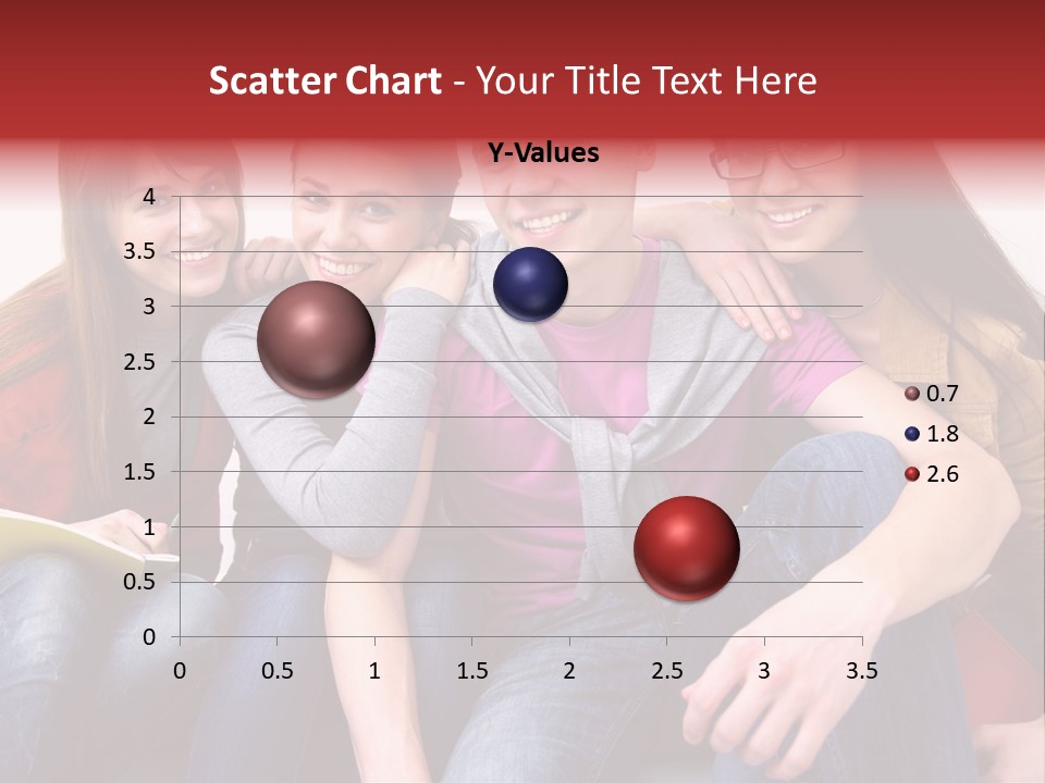 Years Refreshment Caucasian PowerPoint Template
