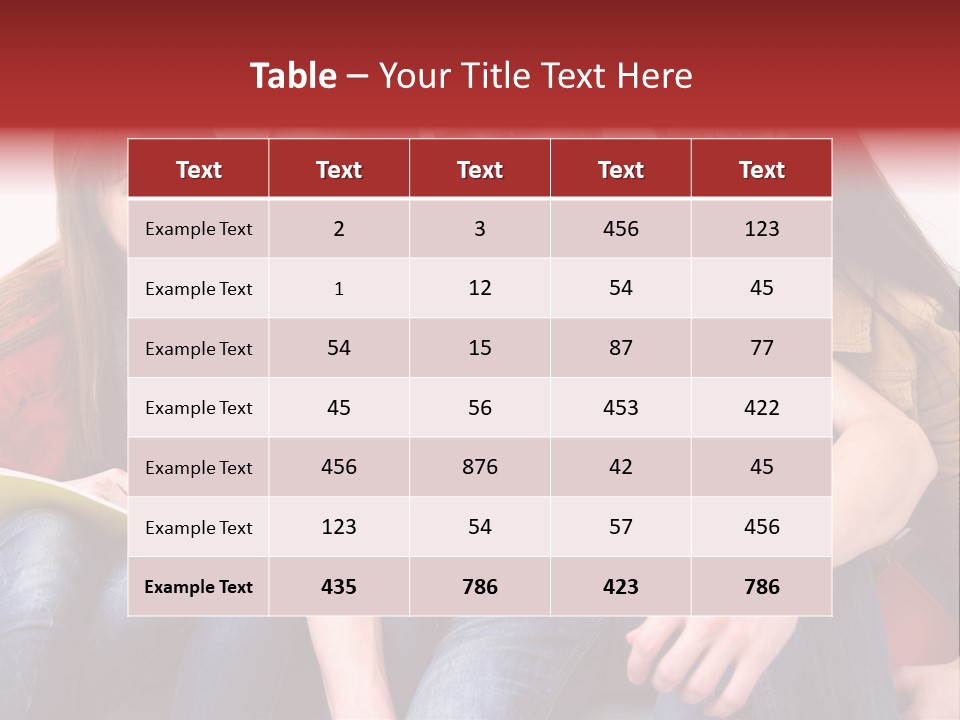 Years Refreshment Caucasian PowerPoint Template