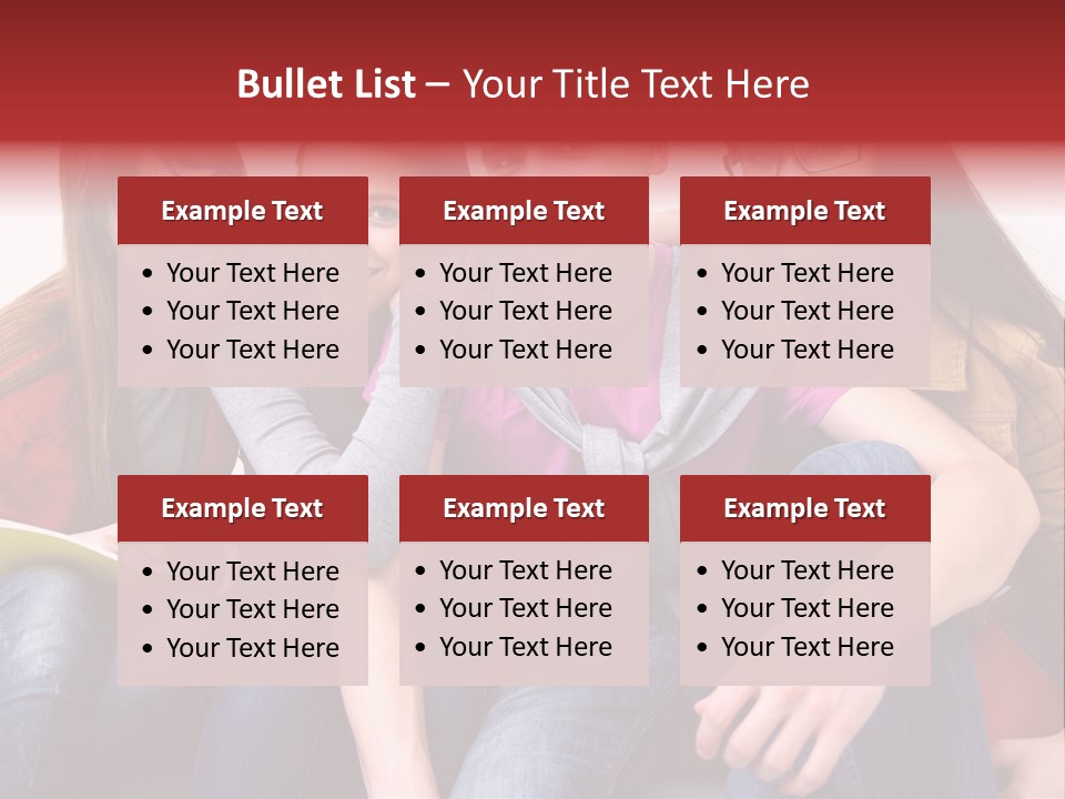 Years Refreshment Caucasian PowerPoint Template