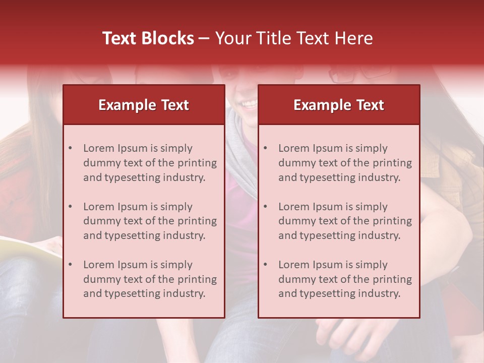 Years Refreshment Caucasian PowerPoint Template