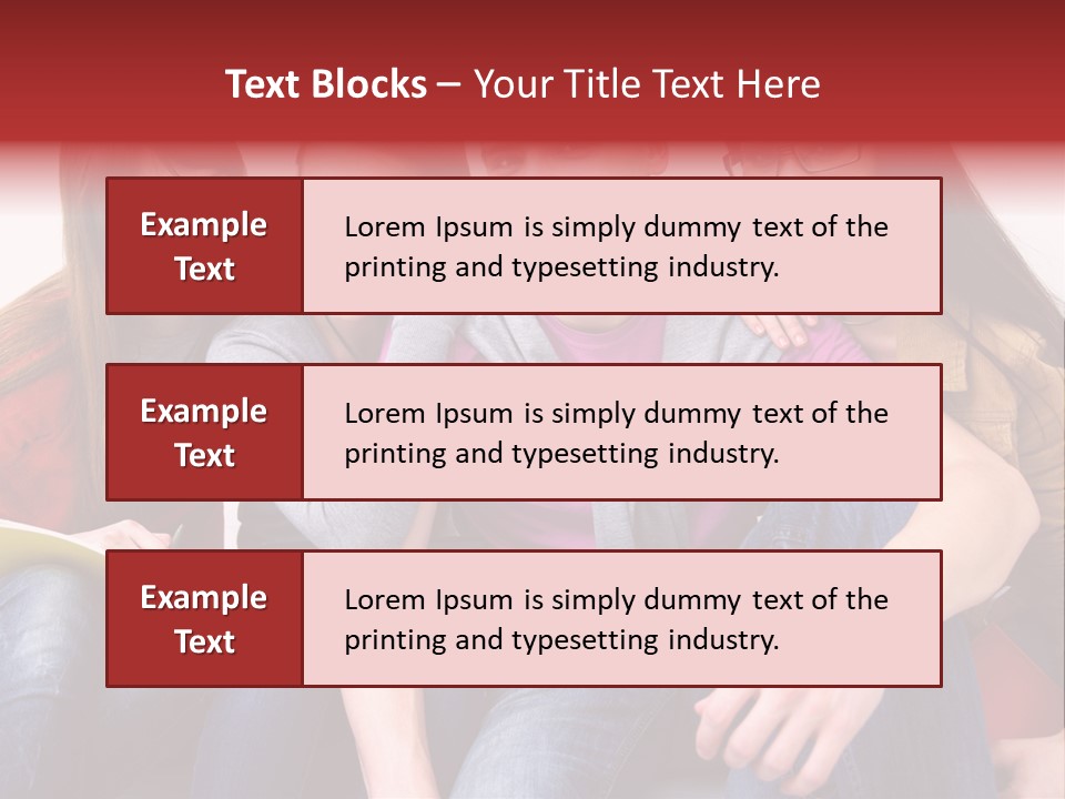 Years Refreshment Caucasian PowerPoint Template