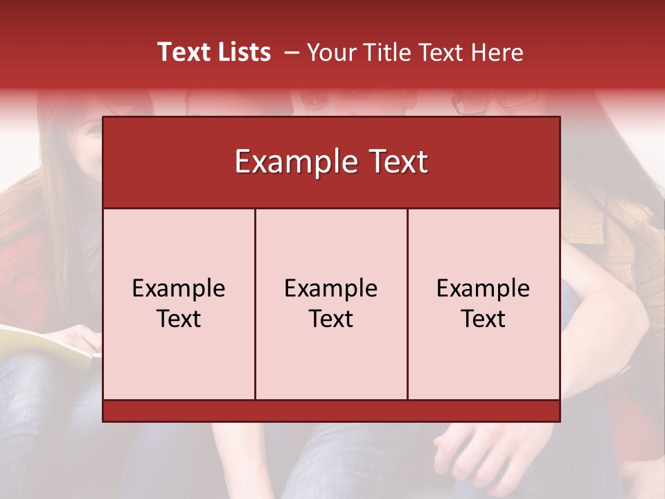 Years Refreshment Caucasian PowerPoint Template