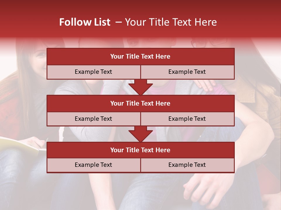 Years Refreshment Caucasian PowerPoint Template