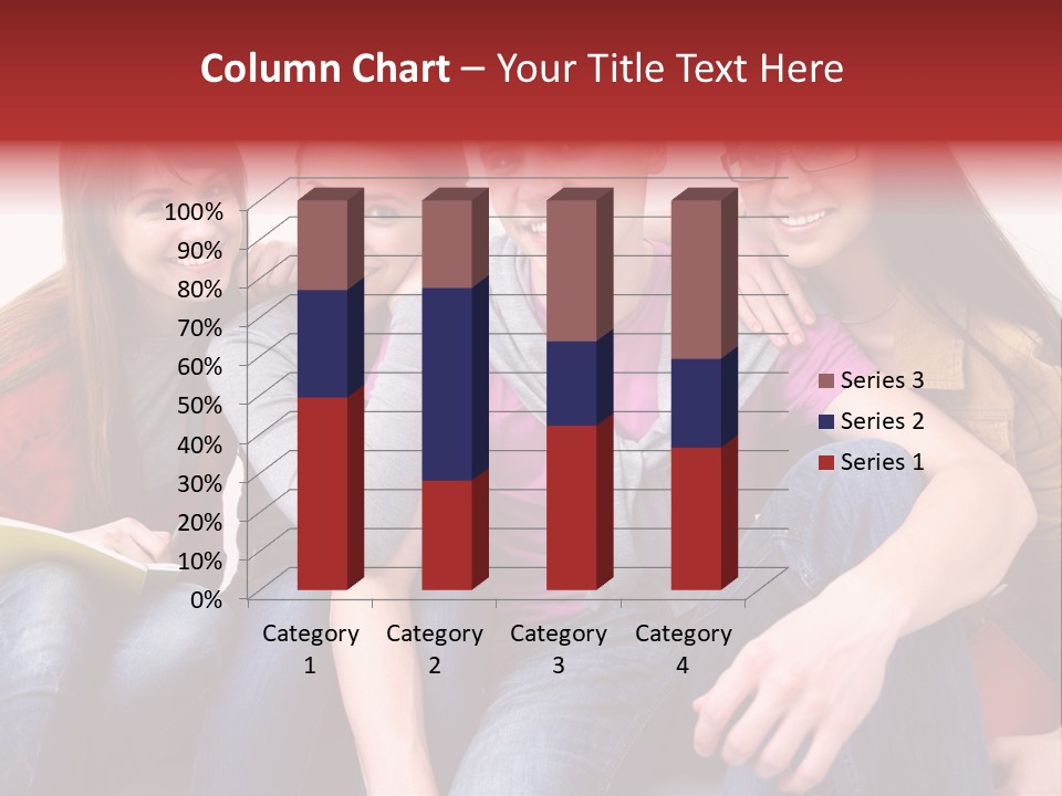 Years Refreshment Caucasian PowerPoint Template