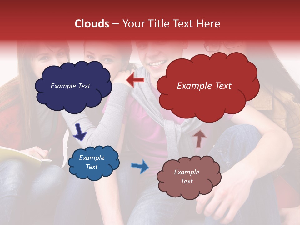 Years Refreshment Caucasian PowerPoint Template