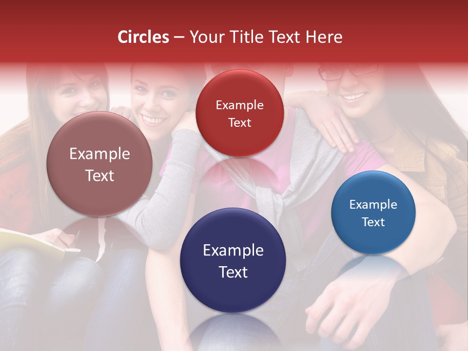 Years Refreshment Caucasian PowerPoint Template